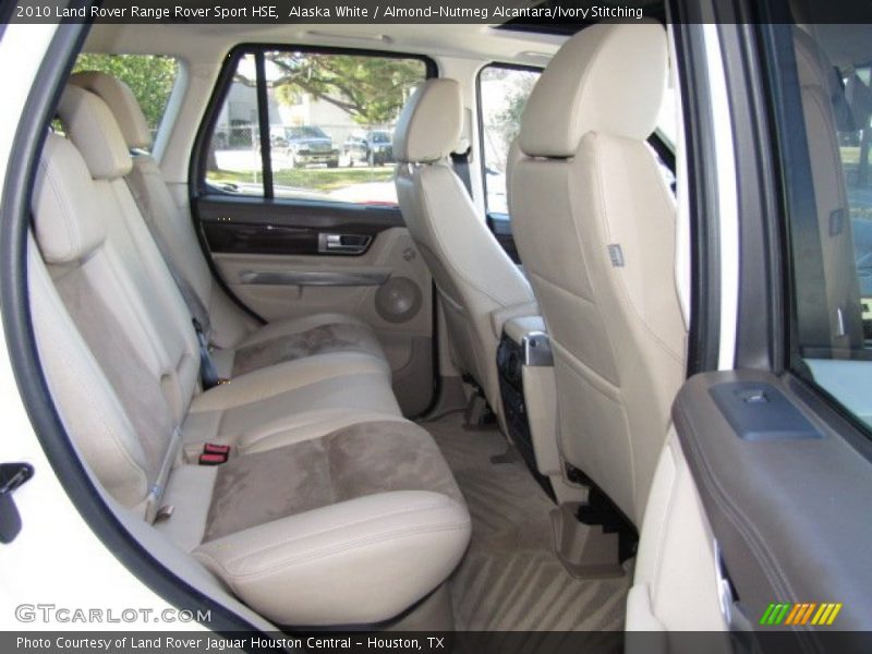 Alaska White / Almond-Nutmeg Alcantara/Ivory Stitching 2010 Land Rover Range Rover Sport HSE