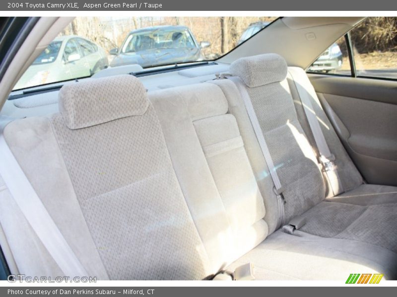 Aspen Green Pearl / Taupe 2004 Toyota Camry XLE