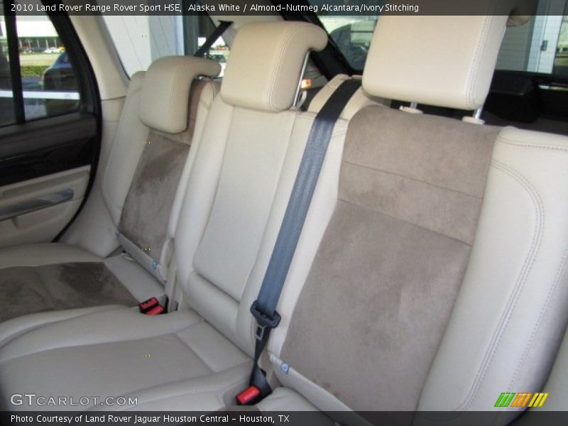 Alaska White / Almond-Nutmeg Alcantara/Ivory Stitching 2010 Land Rover Range Rover Sport HSE