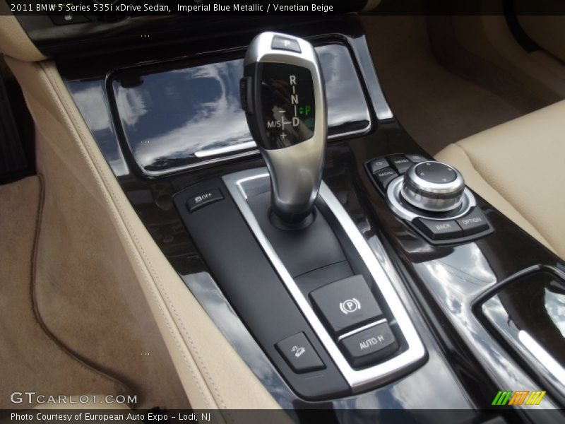 Imperial Blue Metallic / Venetian Beige 2011 BMW 5 Series 535i xDrive Sedan