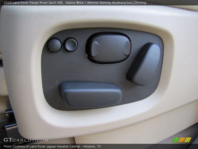 Alaska White / Almond-Nutmeg Alcantara/Ivory Stitching 2010 Land Rover Range Rover Sport HSE