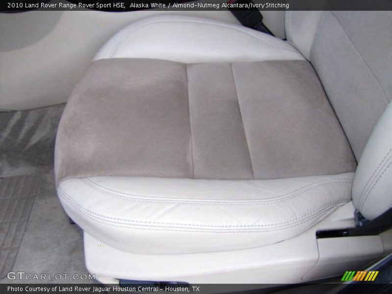 Alaska White / Almond-Nutmeg Alcantara/Ivory Stitching 2010 Land Rover Range Rover Sport HSE