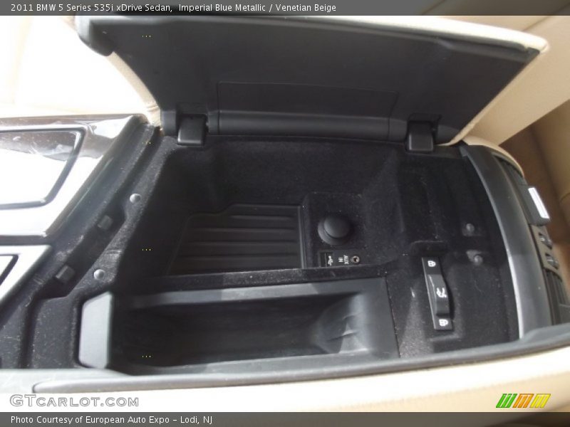 Imperial Blue Metallic / Venetian Beige 2011 BMW 5 Series 535i xDrive Sedan