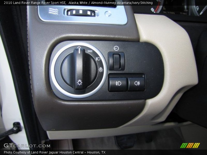 Alaska White / Almond-Nutmeg Alcantara/Ivory Stitching 2010 Land Rover Range Rover Sport HSE