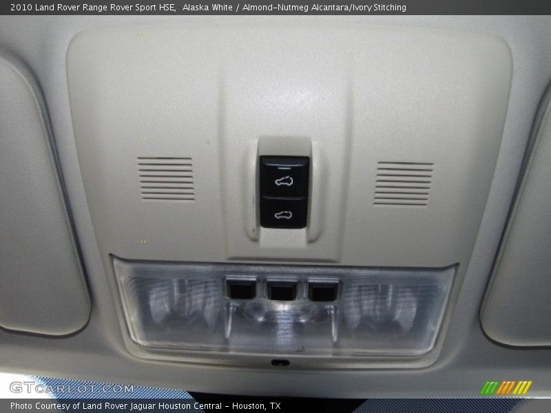 Alaska White / Almond-Nutmeg Alcantara/Ivory Stitching 2010 Land Rover Range Rover Sport HSE