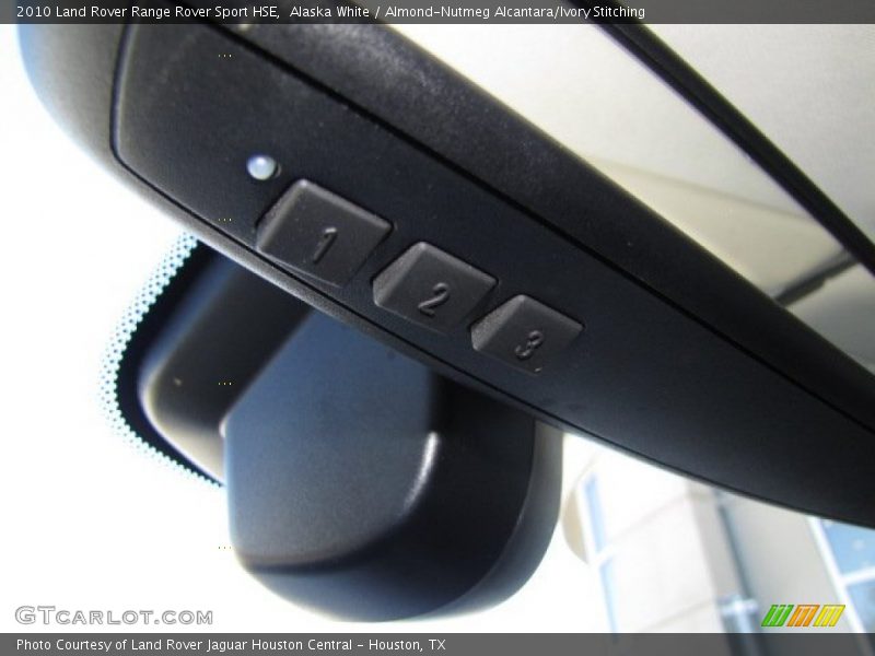 Alaska White / Almond-Nutmeg Alcantara/Ivory Stitching 2010 Land Rover Range Rover Sport HSE