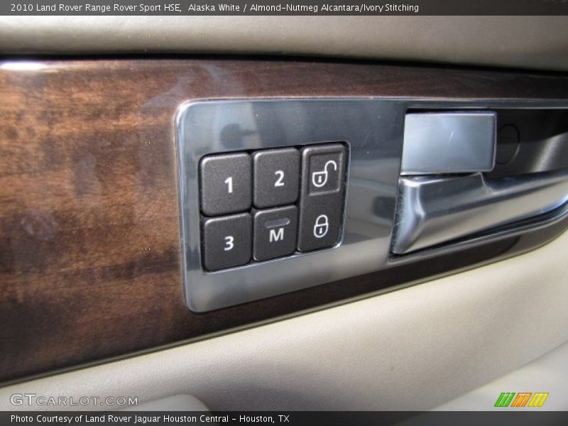 Alaska White / Almond-Nutmeg Alcantara/Ivory Stitching 2010 Land Rover Range Rover Sport HSE