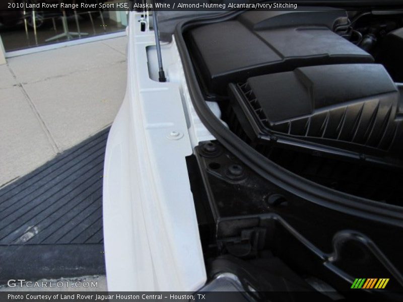 Alaska White / Almond-Nutmeg Alcantara/Ivory Stitching 2010 Land Rover Range Rover Sport HSE