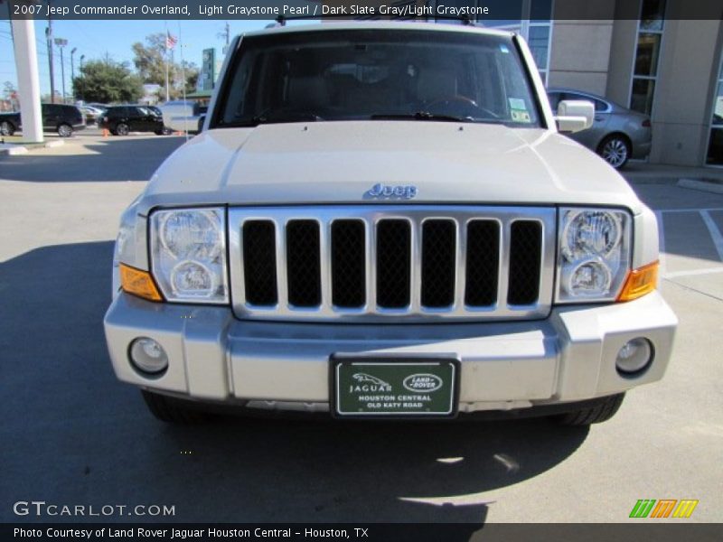 Light Graystone Pearl / Dark Slate Gray/Light Graystone 2007 Jeep Commander Overland
