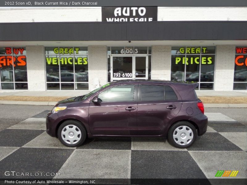 Black Currant Mica / Dark Charcoal 2012 Scion xD