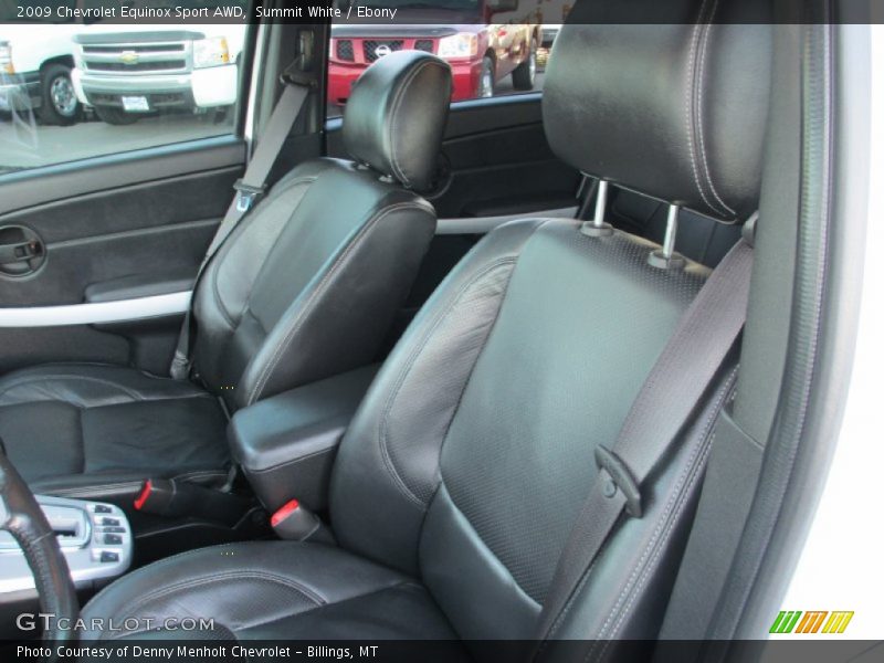 Summit White / Ebony 2009 Chevrolet Equinox Sport AWD