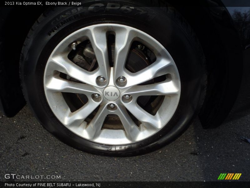 Ebony Black / Beige 2013 Kia Optima EX
