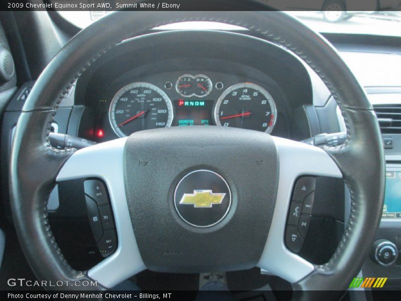 Summit White / Ebony 2009 Chevrolet Equinox Sport AWD