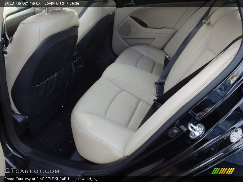 Ebony Black / Beige 2013 Kia Optima EX