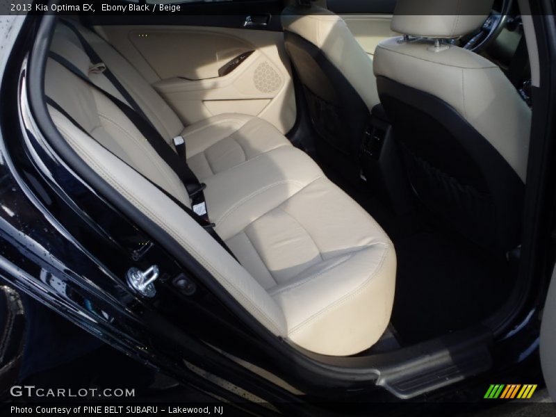 Ebony Black / Beige 2013 Kia Optima EX