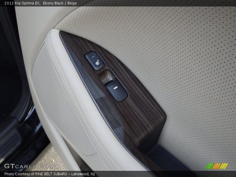Ebony Black / Beige 2013 Kia Optima EX