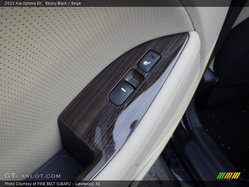 Ebony Black / Beige 2013 Kia Optima EX