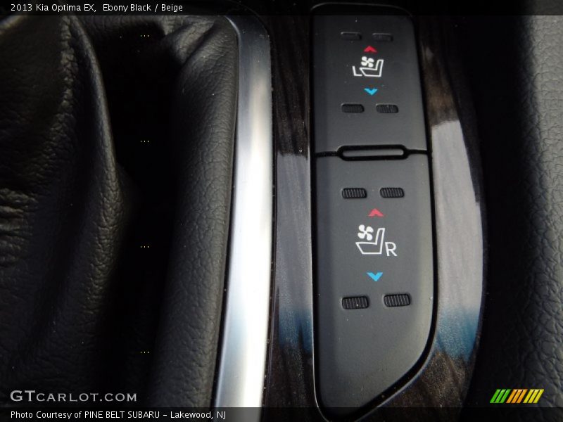 Ebony Black / Beige 2013 Kia Optima EX