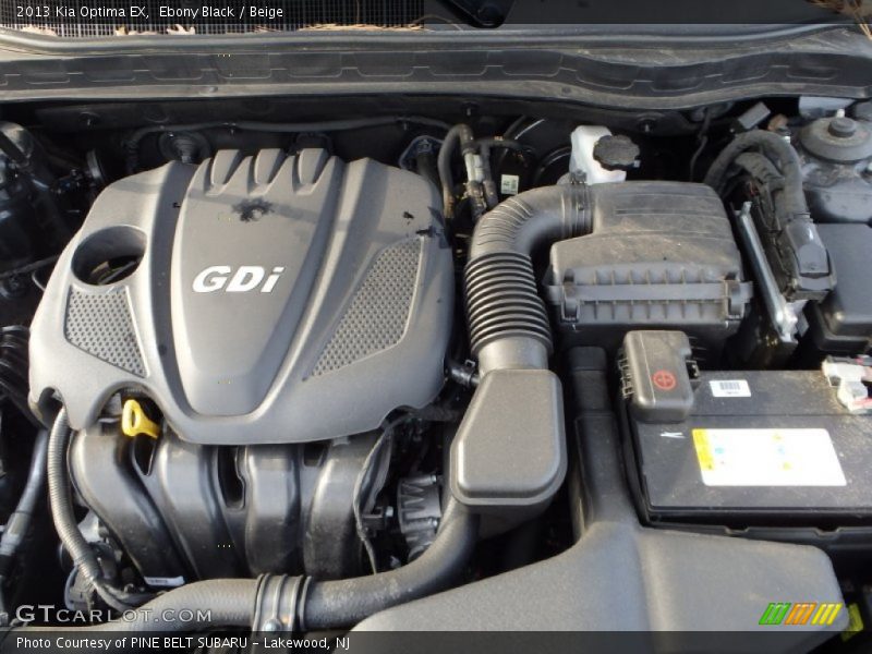 Ebony Black / Beige 2013 Kia Optima EX