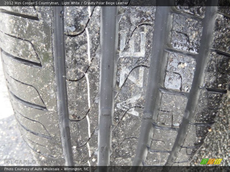 Light White / Gravity Polar Beige Leather 2012 Mini Cooper S Countryman
