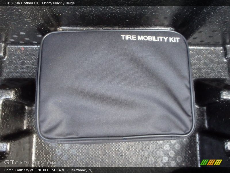 Ebony Black / Beige 2013 Kia Optima EX