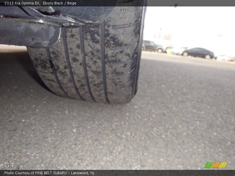 Ebony Black / Beige 2013 Kia Optima EX