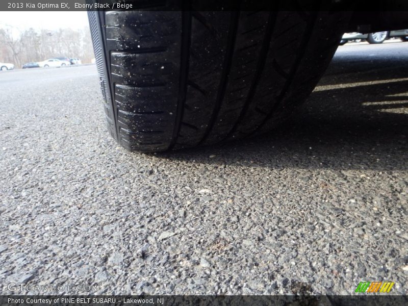 Ebony Black / Beige 2013 Kia Optima EX