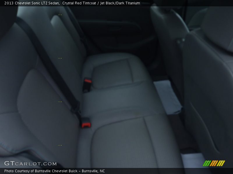 Crystal Red Tintcoat / Jet Black/Dark Titanium 2013 Chevrolet Sonic LTZ Sedan