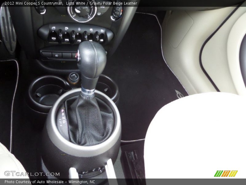 Light White / Gravity Polar Beige Leather 2012 Mini Cooper S Countryman
