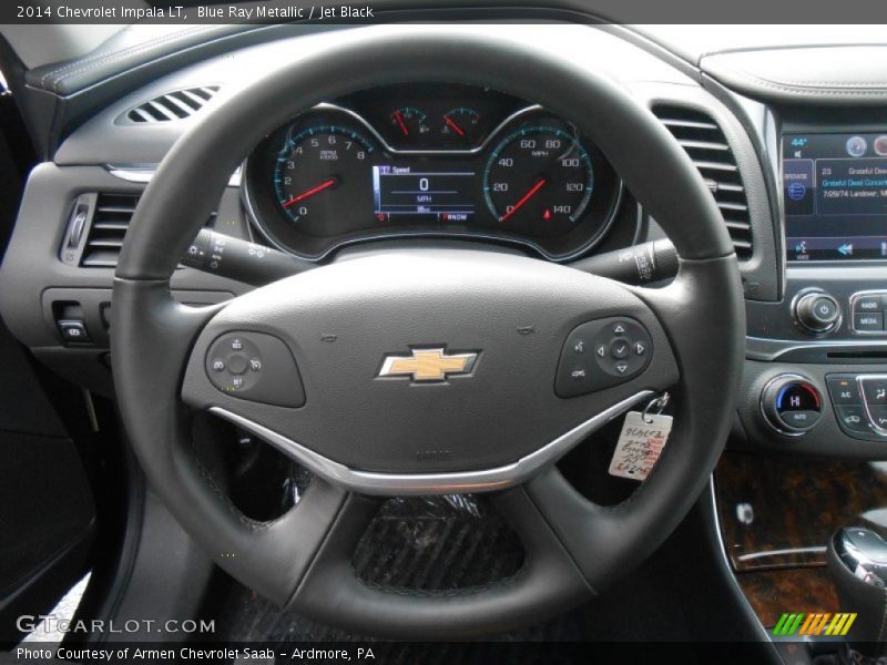 Blue Ray Metallic / Jet Black 2014 Chevrolet Impala LT