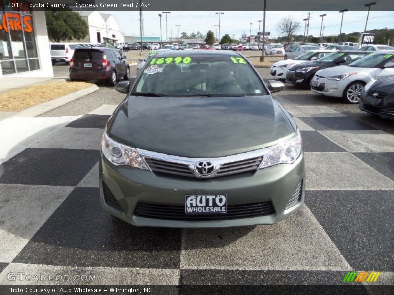 Cypress Green Pearl / Ash 2012 Toyota Camry L