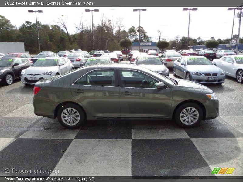 Cypress Green Pearl / Ash 2012 Toyota Camry L