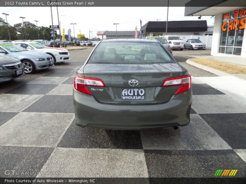 Cypress Green Pearl / Ash 2012 Toyota Camry L