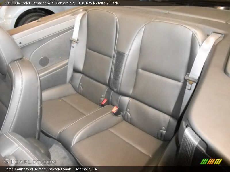 Rear Seat of 2014 Camaro SS/RS Convertible