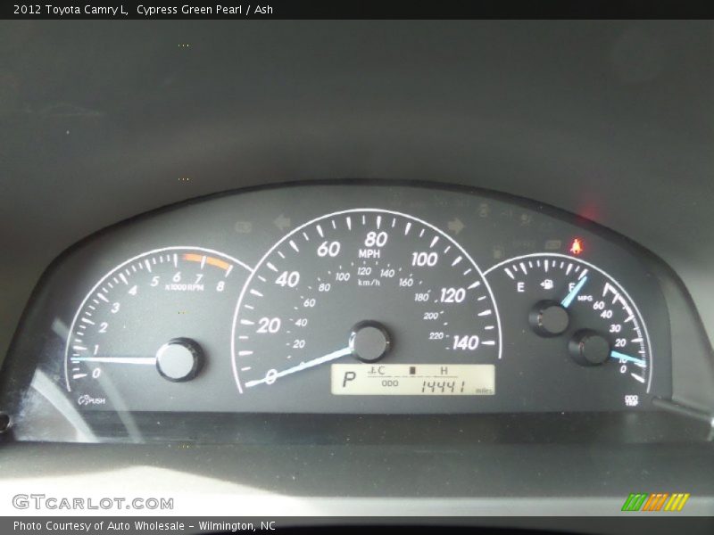 Cypress Green Pearl / Ash 2012 Toyota Camry L