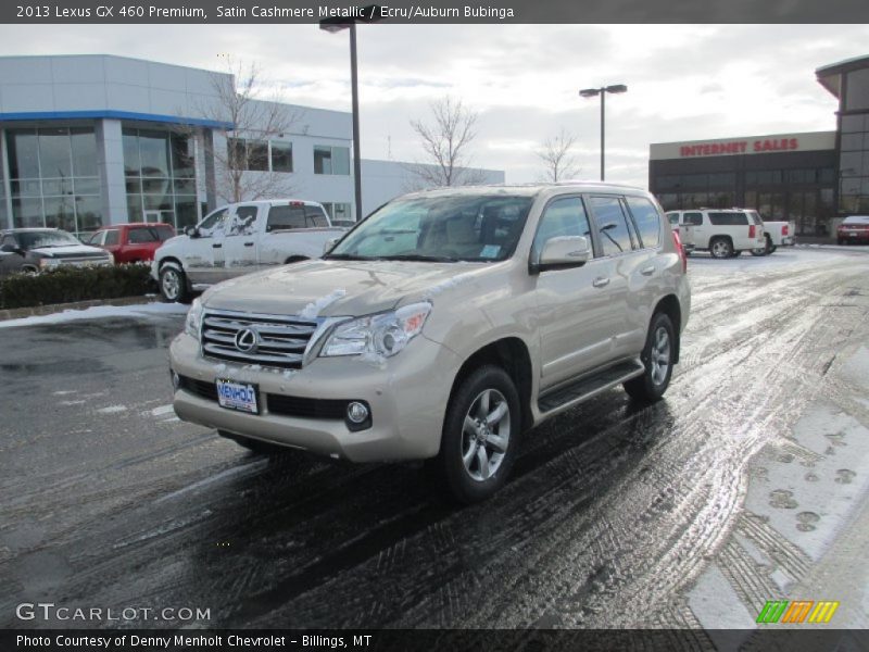 Satin Cashmere Metallic / Ecru/Auburn Bubinga 2013 Lexus GX 460 Premium