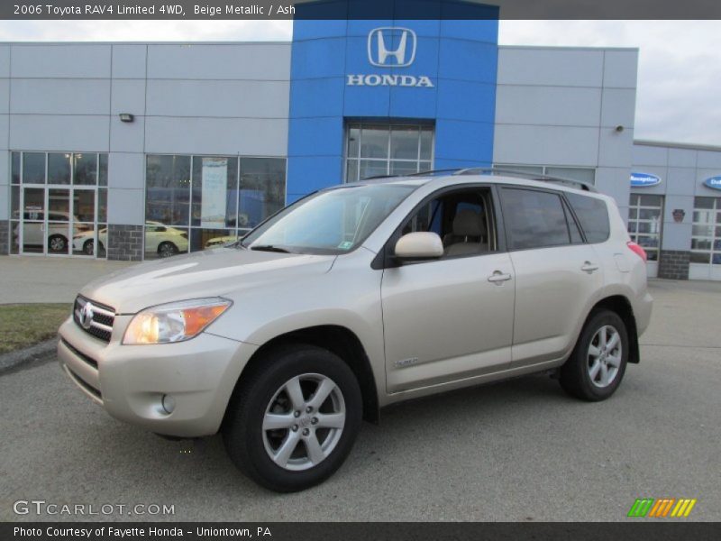 Beige Metallic / Ash 2006 Toyota RAV4 Limited 4WD