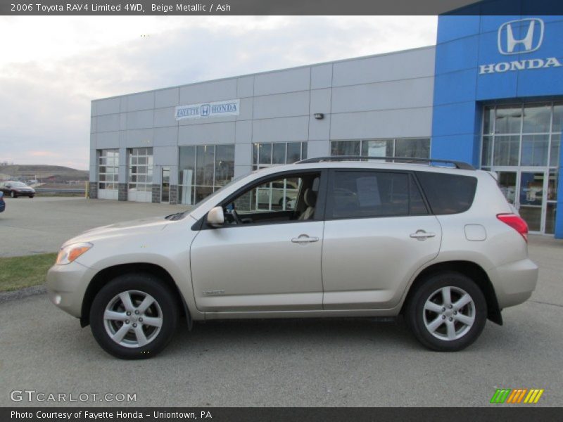 Beige Metallic / Ash 2006 Toyota RAV4 Limited 4WD