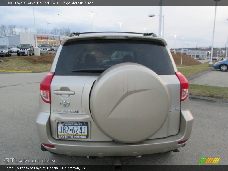 Beige Metallic / Ash 2006 Toyota RAV4 Limited 4WD