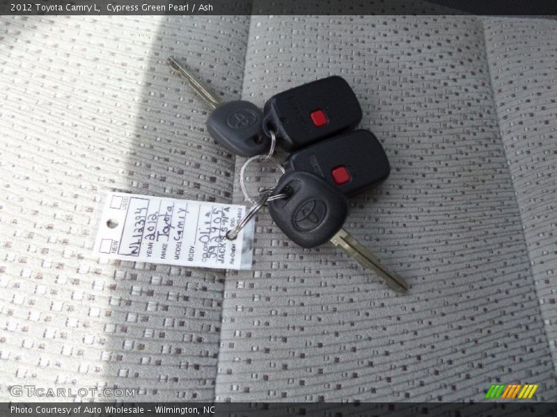 Cypress Green Pearl / Ash 2012 Toyota Camry L