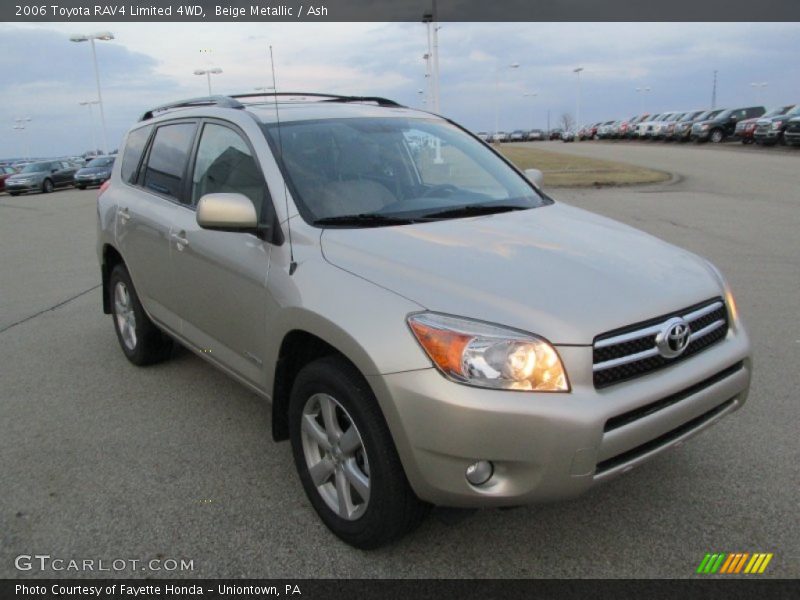 Beige Metallic / Ash 2006 Toyota RAV4 Limited 4WD