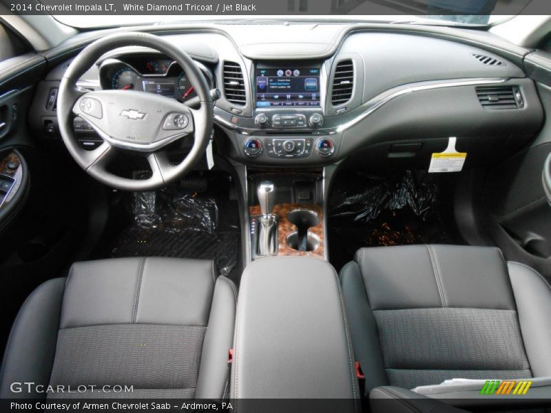 White Diamond Tricoat / Jet Black 2014 Chevrolet Impala LT