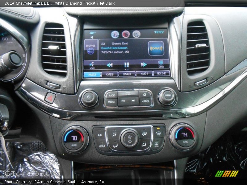 White Diamond Tricoat / Jet Black 2014 Chevrolet Impala LT