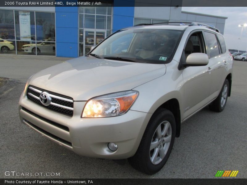 Beige Metallic / Ash 2006 Toyota RAV4 Limited 4WD