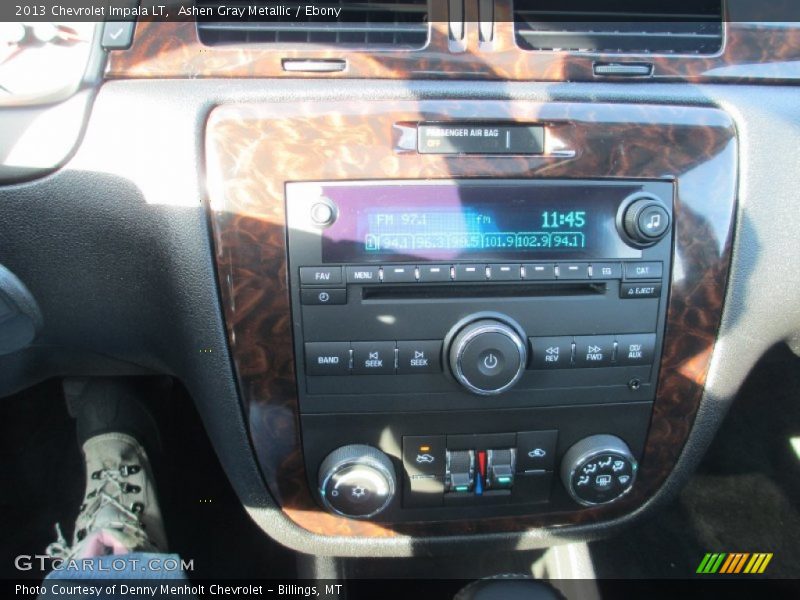 Ashen Gray Metallic / Ebony 2013 Chevrolet Impala LT