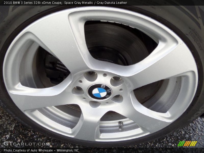 Space Gray Metallic / Gray Dakota Leather 2010 BMW 3 Series 328i xDrive Coupe