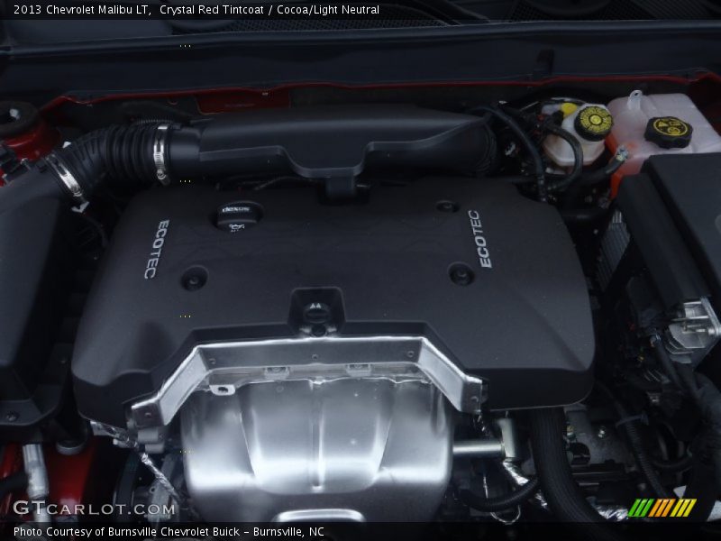 Crystal Red Tintcoat / Cocoa/Light Neutral 2013 Chevrolet Malibu LT