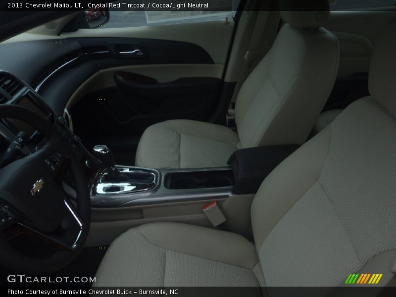 Crystal Red Tintcoat / Cocoa/Light Neutral 2013 Chevrolet Malibu LT