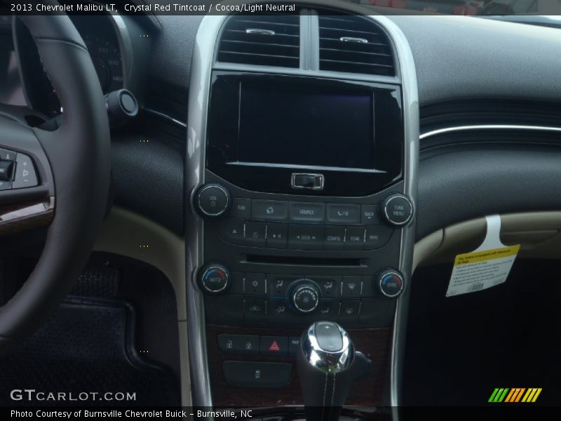 Crystal Red Tintcoat / Cocoa/Light Neutral 2013 Chevrolet Malibu LT