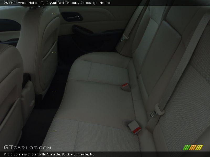 Crystal Red Tintcoat / Cocoa/Light Neutral 2013 Chevrolet Malibu LT